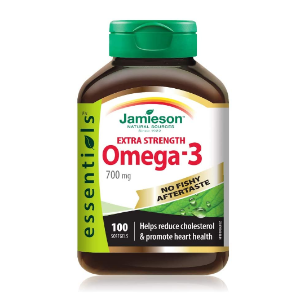 Jamieson 加强型Omega-3深海鱼油100粒装 无腥味