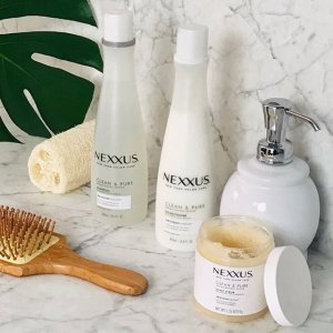 Nexxus 专业洗护品牌 收平替海盐头皮清洁膏 绿茶洗发水