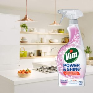 Vim Power&Shine 抗菌清洁喷雾 可杀死99.99%的细菌