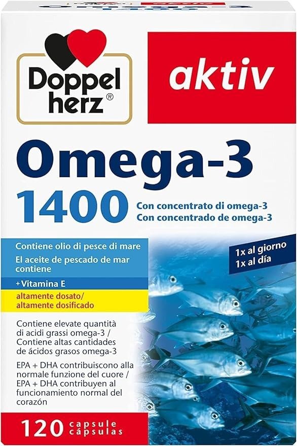 Doppelherz Oméga 3深海鱼油 120粒