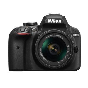 Nikon D3400 入门单反相机 + AF-P 18-55mm 防抖镜头