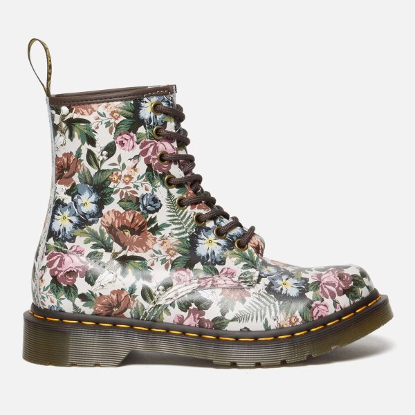 Dr. Martens 1460 花卉8孔马丁靴