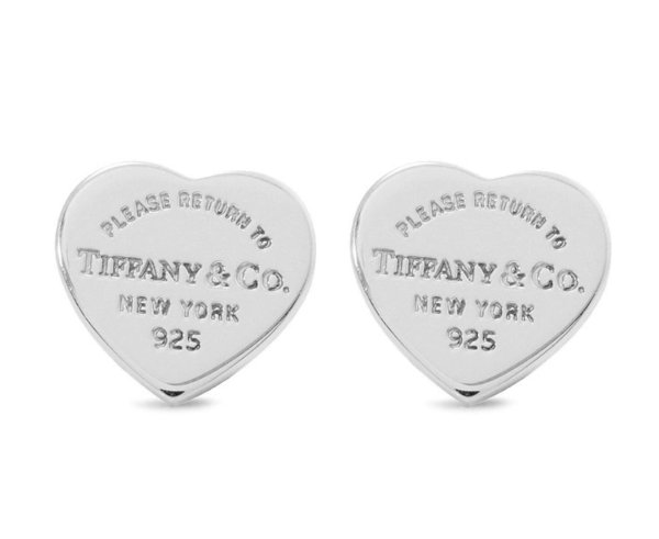 Return To Tiffany Mini Heart Tag 耳饰
