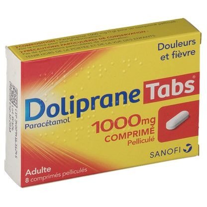 Doliprane Tabs® 1000 mg - 退烧止疼片
