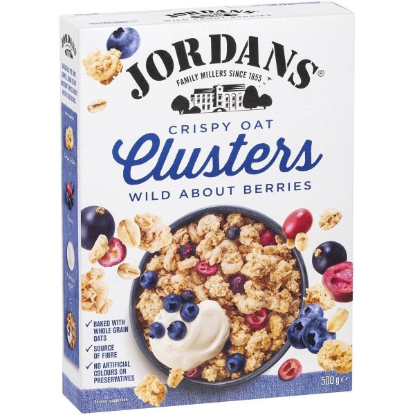 Jordans Crispy Oat Clusters 早餐麦片 500G | Woolworths