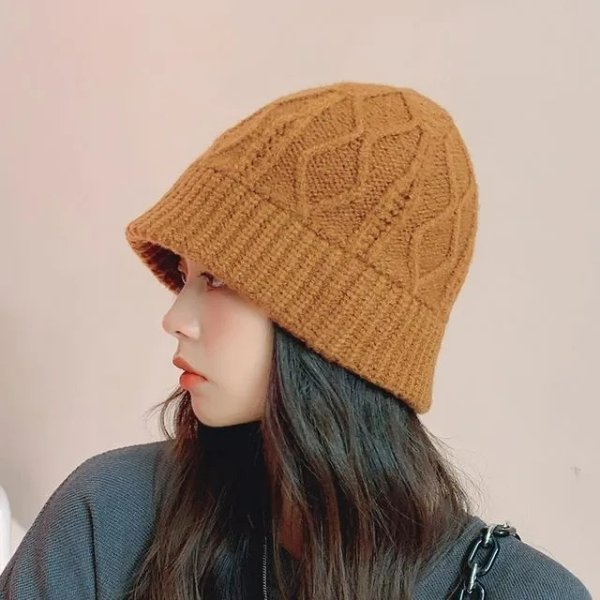 韩系毛线帽