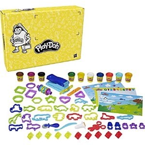 史低价：Play-Doh 基础知识盒 工艺品 50件 远离电子产品 增强亲子互动