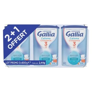Gallia标准版！平均每罐只要€6.29！ 3段奶粉 3罐 x 800g 