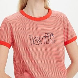 Levi's 夏季清凉小Top/牛仔单品 €15就收Logo短袖