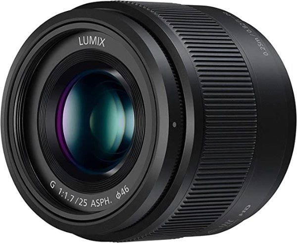 LUMIX G Lens, 25MM, F1.7 ASPH 镜头