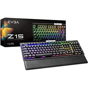 EVGA Z15 RGB 机械键盘 搭载Kailh 茶轴