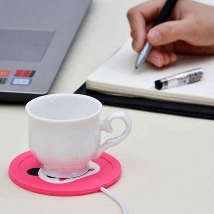 USB便携水杯加热垫（3种可选）