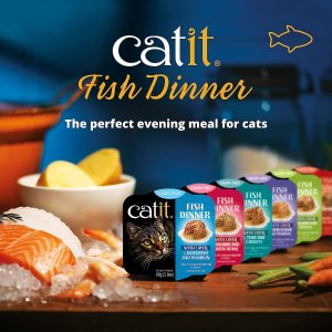 Catit 美味猫罐头 新鲜食材口感超棒 多种味道每天吃不腻
