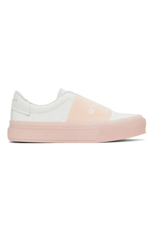 粉红小白鞋