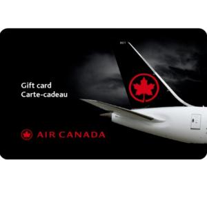 Air Canada 加航礼卡促销特卖