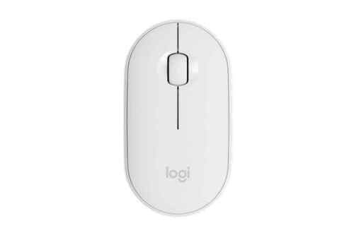 Pebble M350 Wireless Optical Mouse - Off-White