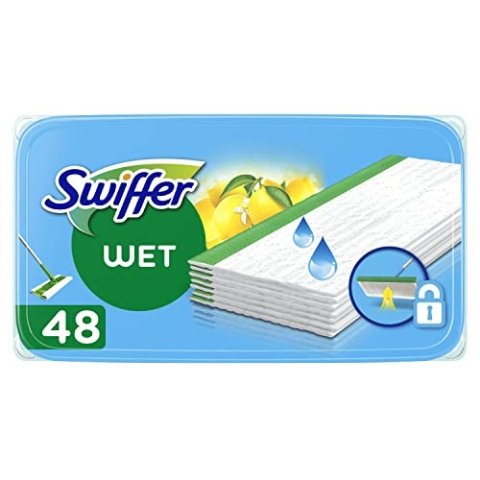 Swiffer - Kit de démarrage Swiffer 3D Clean : 1 Balai, 4 Lingettes