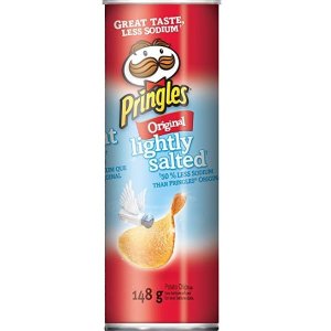 Pringles2个$5！品客 原味薯片 148g 低盐版