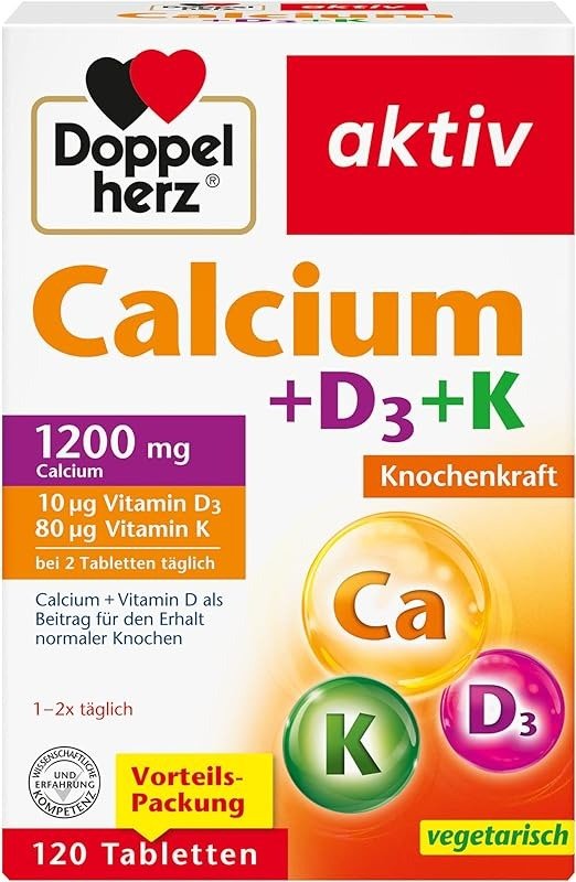 钙片 + Vitamin D3