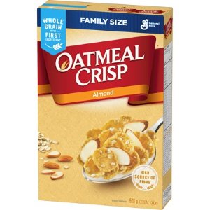 白菜价：Oatmeal Crisp 杏仁麦片家庭装 628g