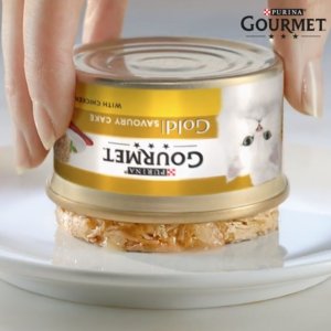 PURINA GOURMET 金标鸡肉味罐头猫粮特价 还有多种口味可选