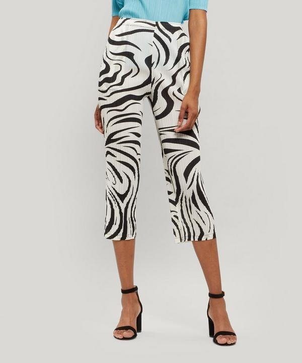 Aroma Zebra Cropped Trousers