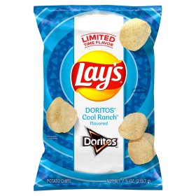 lay s doritos cool ranch口味薯片 7.75oz