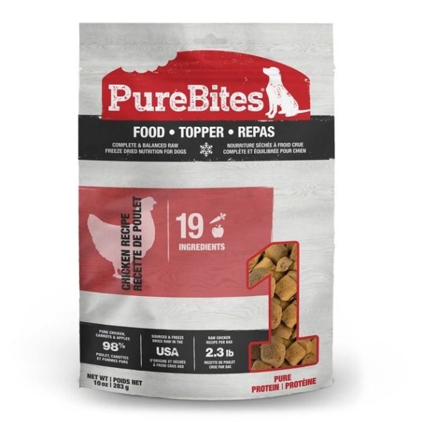 PureBites 鸡肉配方冻干狗粮