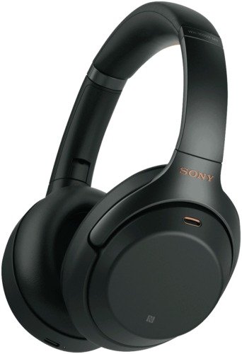 Sony WH1000XM3B Premium Noise Cancelling Wireless Headphones - Black