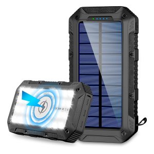史低价：GOGLARE 26800mAh 便携太阳能充电宝 无线充电+照明