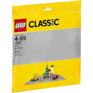 LEGO 乐高10701 灰色底版 发挥无限创意 做自己的乐高大师