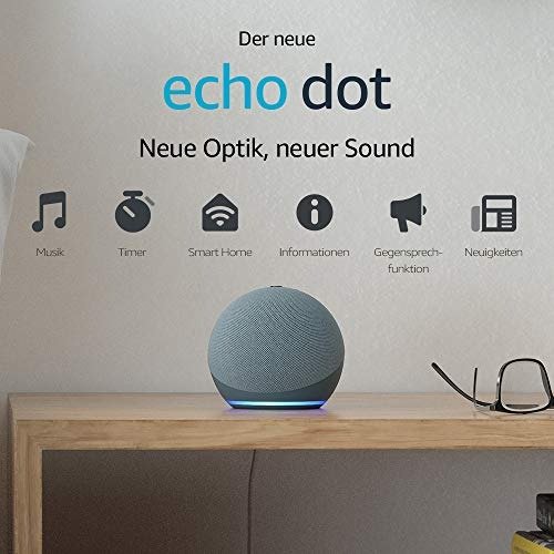 Echo Dot 第4代智能音箱 蓝色