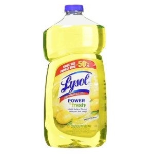 Lysol 多用途清洁液 1.2L 柠檬香 增量装 加量不加价
