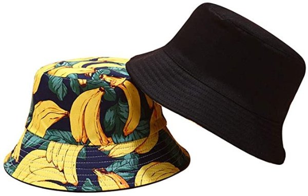 香蕉双面渔夫帽