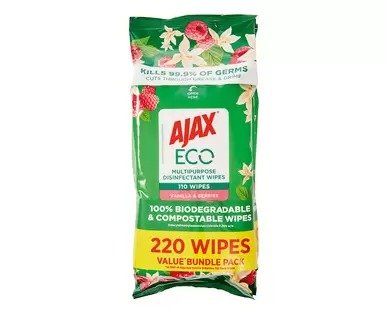 Ajax Eco 多功能清洁湿巾 220pk