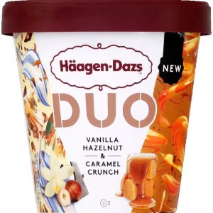 Häagen·Dazs山核桃香草/榛子焦糖双味冰淇淋