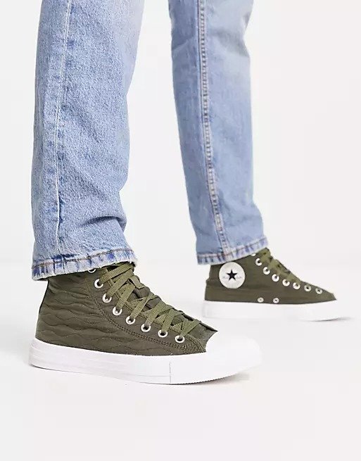 quilted Chuck Taylor All Star 高帮鞋