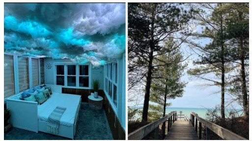 醒来仿佛置身在云端？安省Airbnb沙滩度假小屋让你体验天堂的生活！