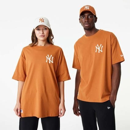 NY橙色T恤
