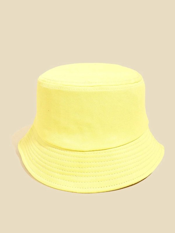 亮黄渔夫帽