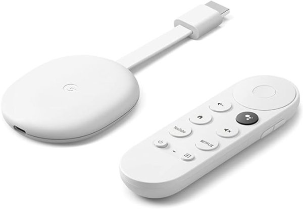 Chromecast 带TV 智能电视播放器 4K