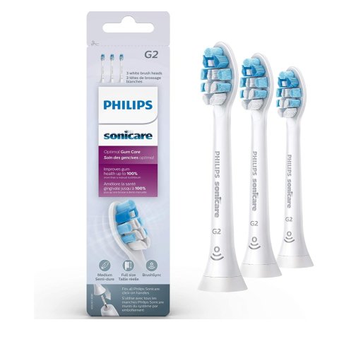 Philips Sonicare 电动牙刷刷头-白色 3个装(HX9023/92)