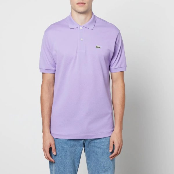 紫色Polo衫