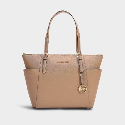 Jet Set Item East/West Top Zip Tote Bag in Truffle Grained Calfskin 托特包 245.00 超值好货 | 澳洲省钱快报
