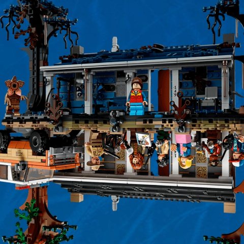 €315就收！库存有限Stranger Things 怪奇物语绝版LEGO 颠倒世界 超值收藏必入