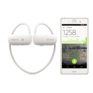 JB Hi-Fi Sony白色心率监测蓝牙耳机热卖