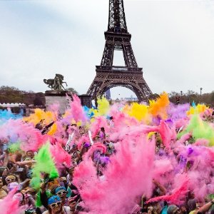 The Color Run 国民彩虹跑 三月重返法国 史上超欢脱跑步派对