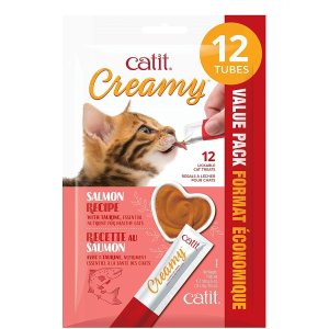 补货：Catit Creamy 吞拿鱼猫条$3.95 共15g*12条 猫猫爱吃