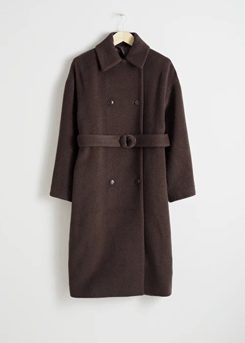 Duo D-Ring Belted Coat