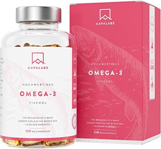 Omega 3 深海鱼油120粒装